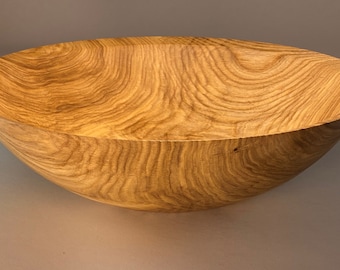 Hackberry Wood Serving Bowl  #1608