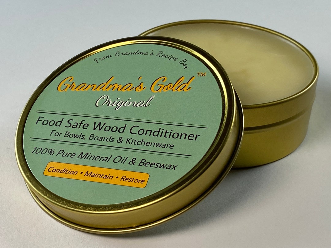 Mineral Oil & Beeswax Wood Conditioner for Cutting Boards, Bowls