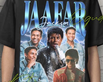 Jaafar Jackson Collage T-Shirt, Jaafar Jackson Retro Tee, Jaafar Jackson Apparel, Jaafar Jackson Film Shirt, Jaafar Jackson Sweatshirt