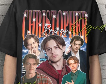 T-shirt unisexe fan de Christopher Briney, T-shirt aux couleurs confortables