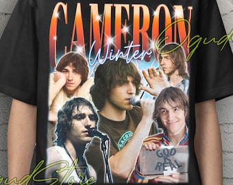Camiseta retro musical de Cameron Winter, unisex