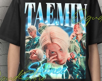 Taemin Kpop Shirt: Shinee Music Tee, Kpop Gift - Etsy