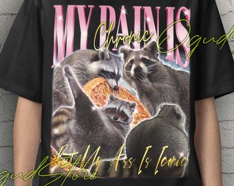 Funny Raccoon Meme Shirt