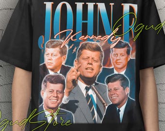 ジョン・F・ケネディ JFK Tシャツ 大統領シャツ - Etsy 日本