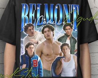 Belmont Cameli Collage T-Shirt, Belmont Cameli Retro Tee, Belmont Cameli Apparel, Belmont Cameli Film Shirt, Belmont Cameli Sweatshirt