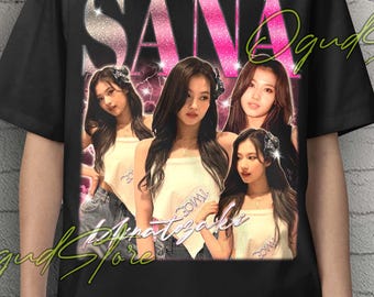 Minatozaki Sana, Sana Shirt, Sana Twice Tshirt, Sana Fan Gift