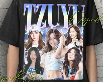 チェヨン TWICE ユニセックス Tシャツ：Kポップアイドルミュージック