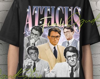 Atticus Finch Meme Shirt: Funny TV Show Tee, Atticus Finch Gregory Peck Tee