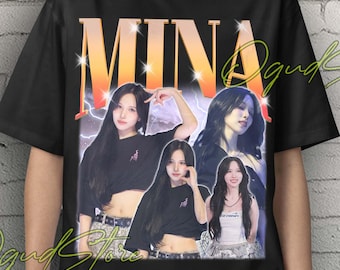 I Love My Girlfriend Mina Kpop Merch Unisex Softstyle Tee Twice