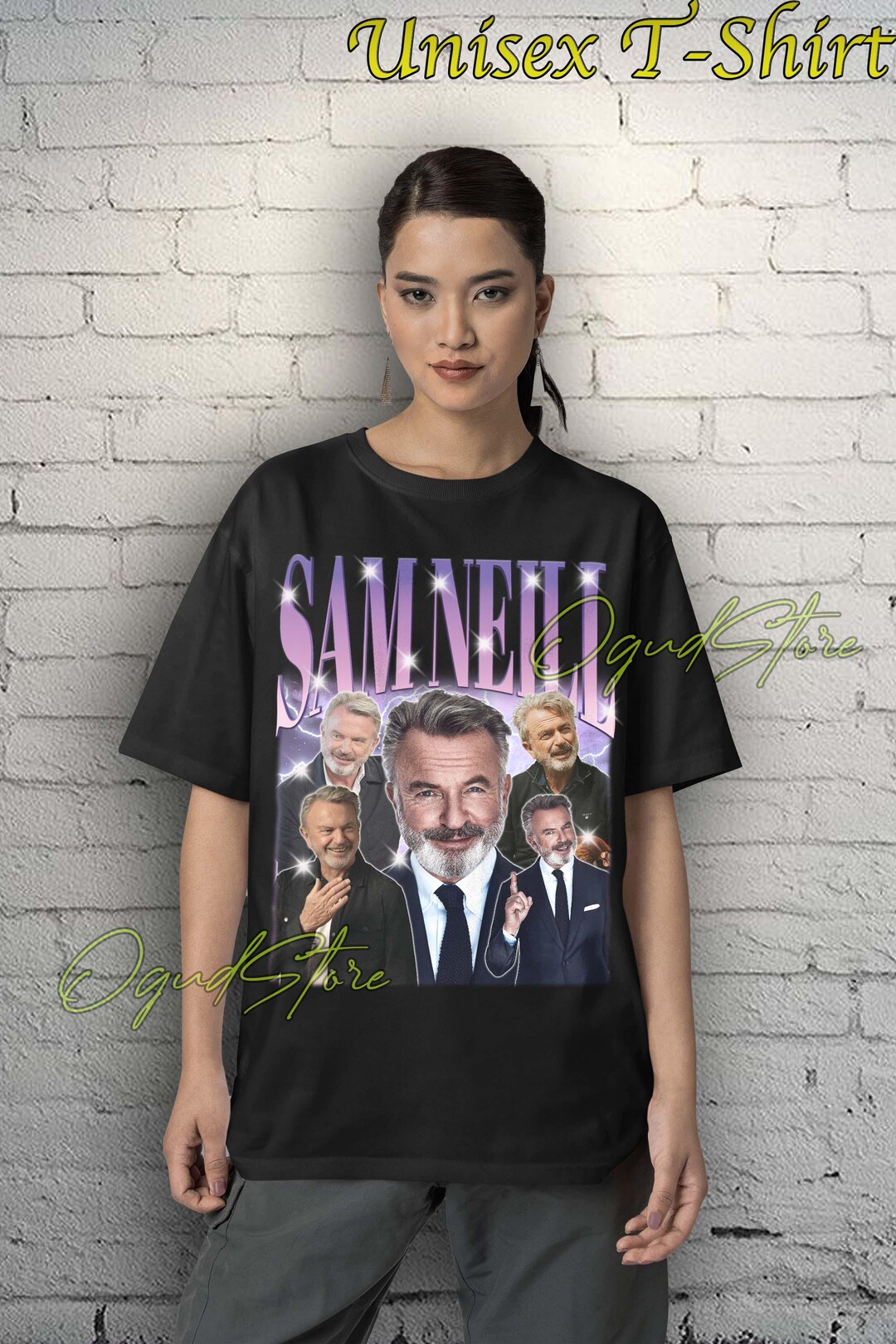 Sam Neill Collection Sam Neill Tshirt, Sam Neill Shirt, Actor Sam Neill Merch, Sam Neill ...