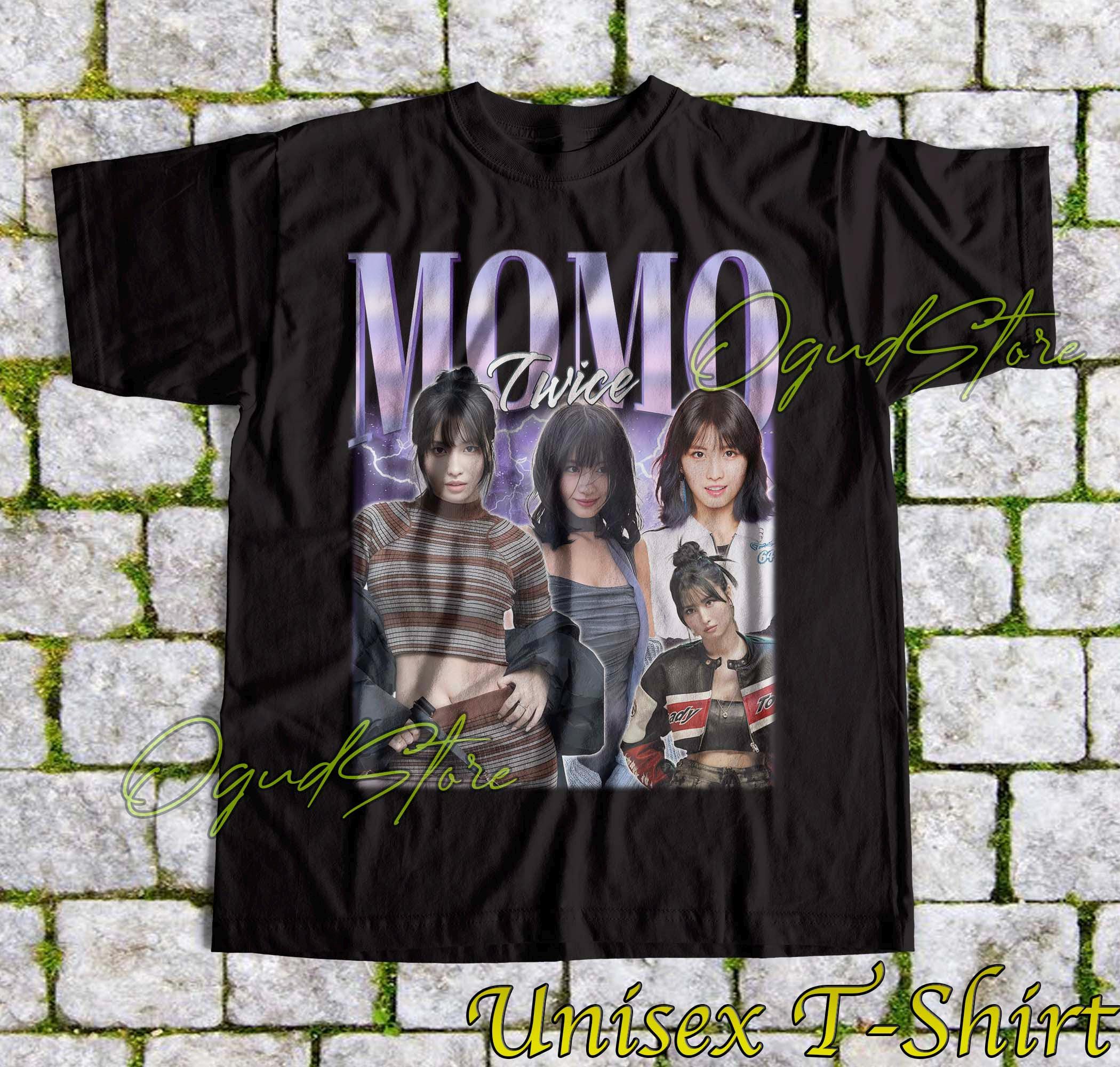 TWICE モモ MOMO THIS IS FOR TOUR Tシャツ M T-SHIRT〈BLACK〉【M】/ MOMO / TWICE『THIS IS FOR』 – JYP JAPAN