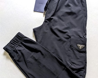 PRADA mens black cotton cargo pants size S,XL,2XL