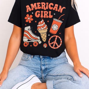 Retro American Girl