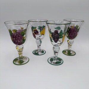 Apple Grape Glasses - Etsy