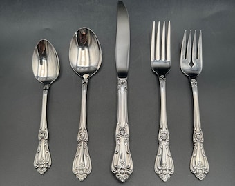 5 Piece Setting Oneida President Stainless VTG