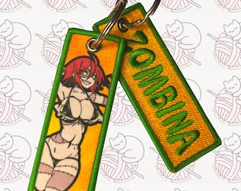 Zombina Keychain