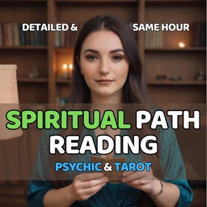 Spiritual Path Reading, Tarot or Psychic Insight, Same Hour Delivery, Personalized reading, Soul Purpose Guidance, Timing Clarity, love