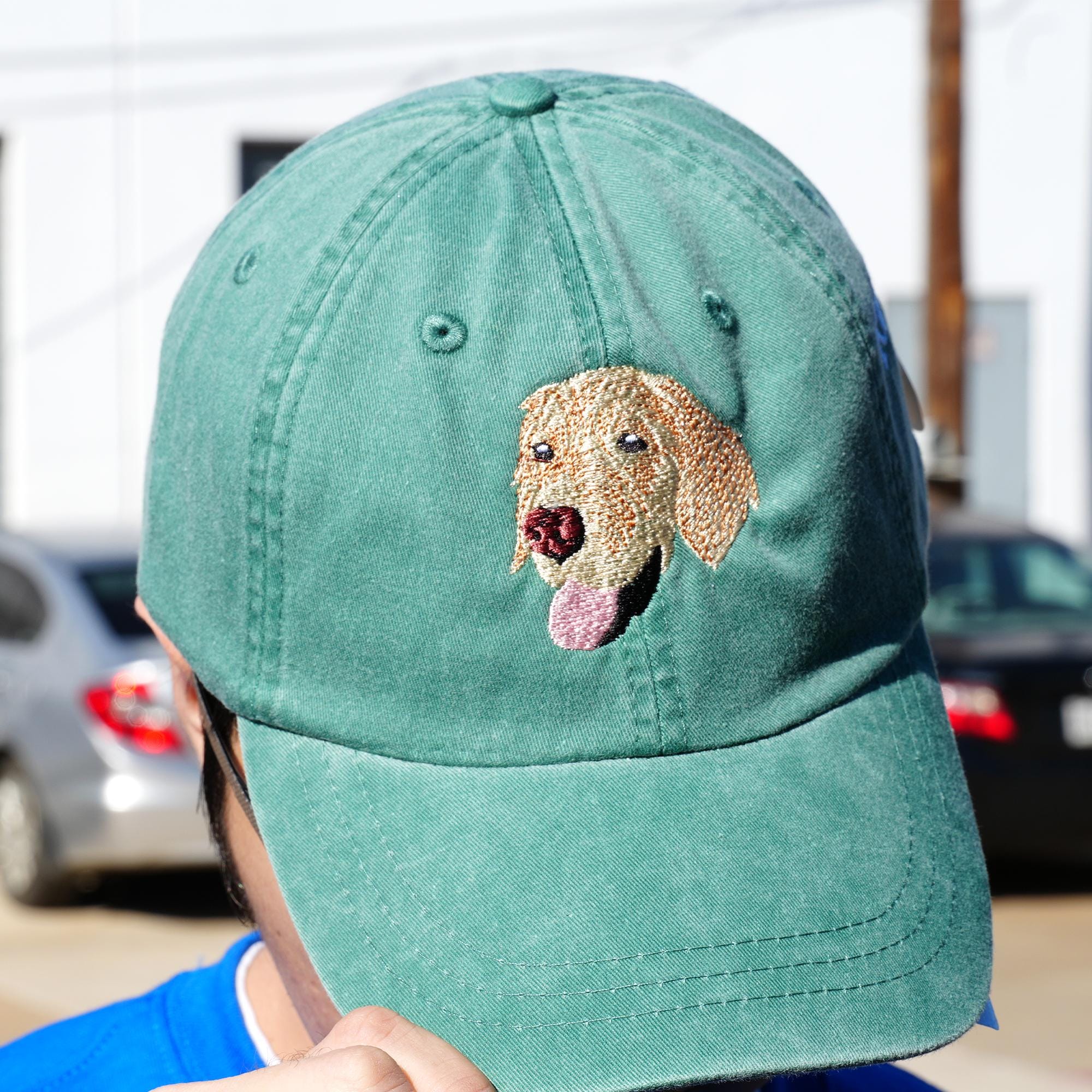 Customized Teal Baseball Cap - Etsy display picture 2