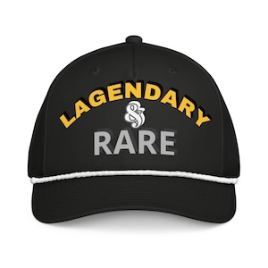Legendary & Rare Dad Hat – Bold Lettering Streetwear Embroidered Cap
