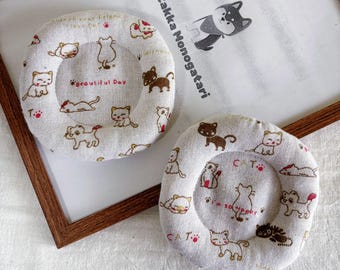 Japanese Handmade Cat Coaster | Coffee Cup Coaster| Kitten Coaster Gift Set | Tea Cup Coaster| Coffee  Cup Coaster| Lucky Cat