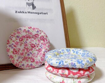 Japanese Handmade Coaster | Housewarming Gifts, Custom Coaster| Coffee Cup Coaster| Home Decor| Tea Cup Mug Coaster | Flower Coaster