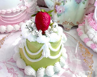 Beautiful Pink Princess Faux Cake Roses - Marie Antoinette Love Shack ...