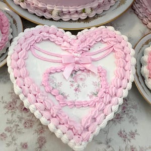 Beautiful Pink Princess Faux Cookie Roses - Marie Antoinette Love Shack Fancy Shabby Chic Fake Fancy Cookie
