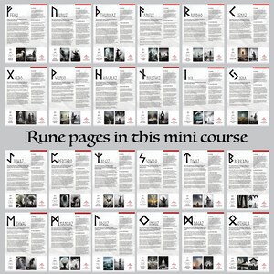 Rune Meanings for Rune Dreams Rune Cards - Digital Mini Course to Learn ...