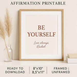 30 cartes d'affirmation du jour : des citations positives à imprimer pour l'état d'esprit, la guérison et la motivation