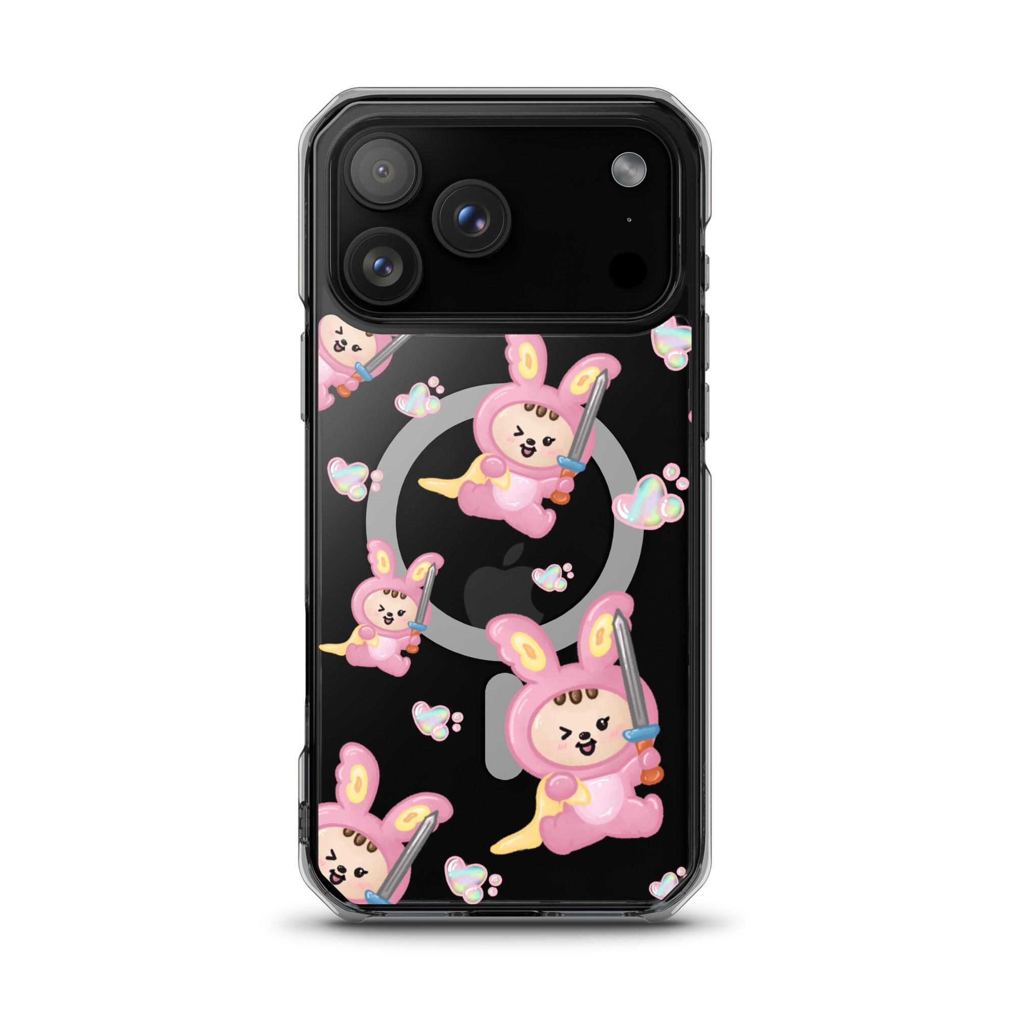 Fanmade Seventeen Miniteen Clear iPhone Case | Jjongtoram