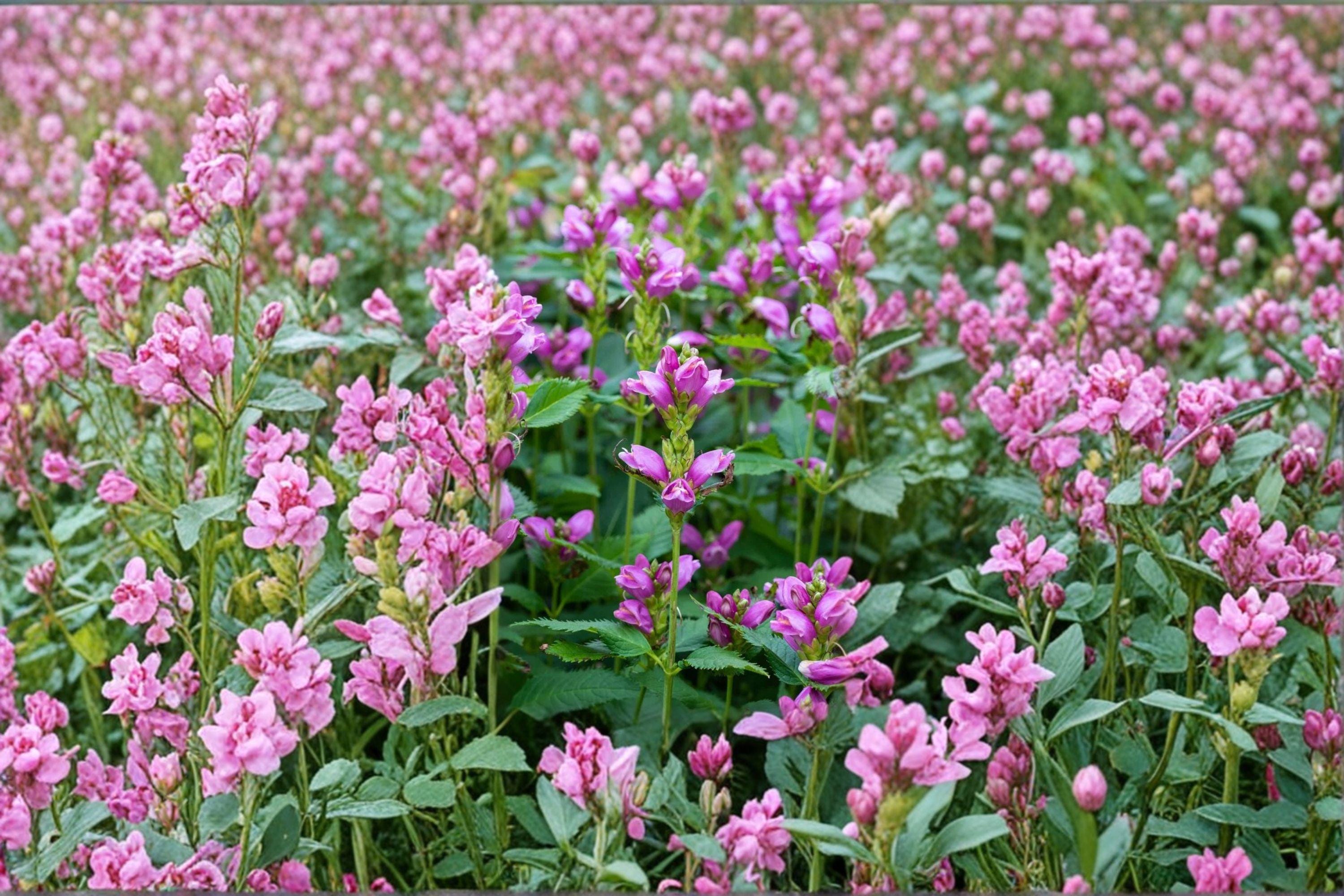 Red Turtlehead Red Turtlehead – Chelone Obliqua | 50 Seeds | Rose Pink Native Flower ...