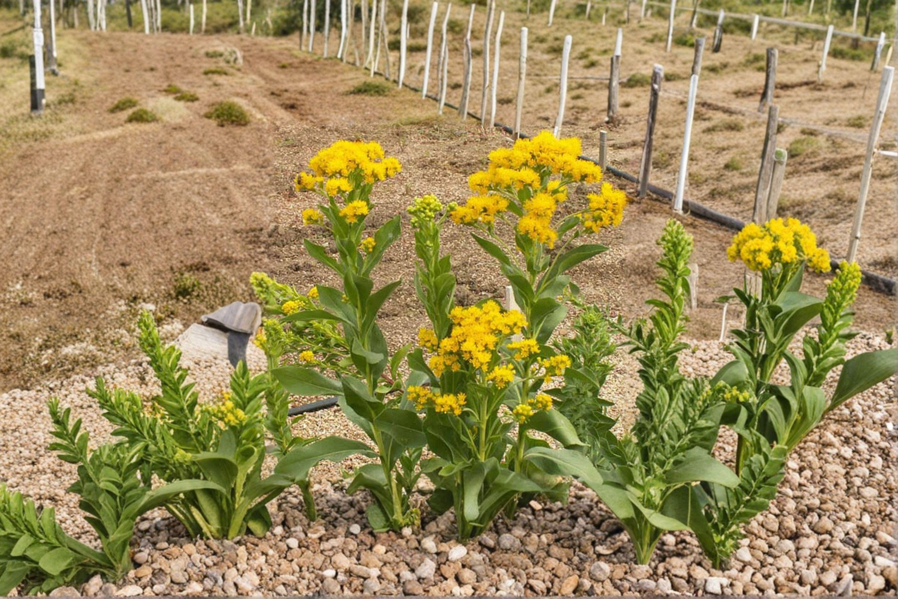 Solidago Rigida Golden Rockets Stiff Goldenrod – Solidago Rigida, Native Prairie Perennial | Late ...