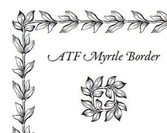 Digital Font – ATF Myrtle Border