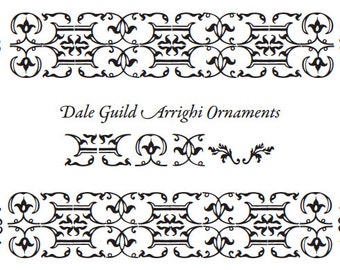 Digital Font – Dale Guild Arrighi Ornaments