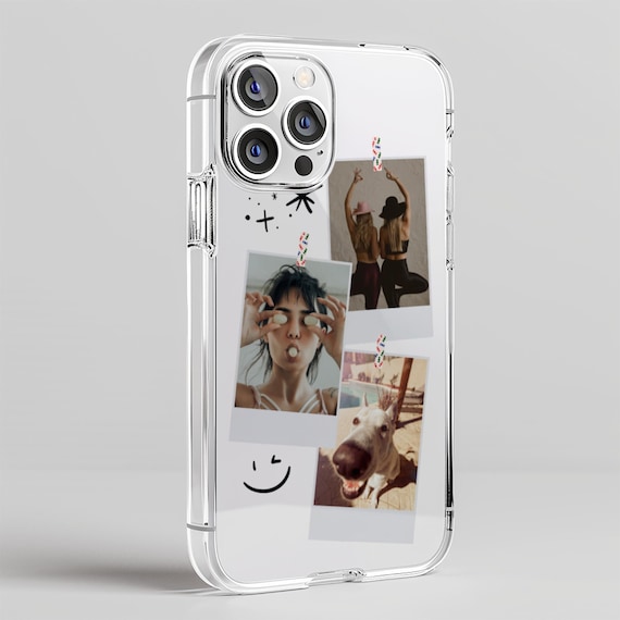Custom Polaroid Photo Magsafe iPhone Case Personalized Polaroid