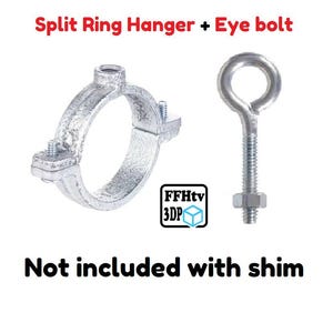 Trolling Motor Shaft Shim – 1-1/8" to 1-1/4" Adapter for Tilt Tether Lever Setups Bild 4