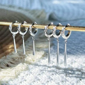 Zoro Earring sliver 925, Environmentally friendly and hypoallergenic