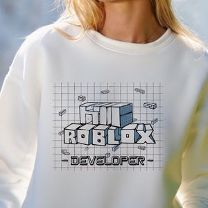 Roblox Developer Sweatshirt | Coding Gamer Hoodie | Tech Builder Style