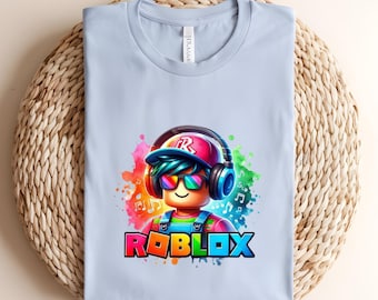 Eat Sleep Roblox Repeat Crewneck: Gamer Shirt for Kids