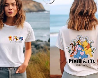 Winnie The Pooh Shirt, Pooh And Friends Tshirt, Pooh Bear And Co Tee, Disney Pooh Shirt, Pooh T-Shirt, Winnie The Pooh, Gift For Kids