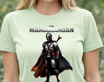 Star Wars Mandalorian Shirt | Bounty Hunter Armor Tee | Mando Sci Fi Outfit