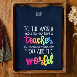Thank You Teacher T-Shirt: Teacher Appreciation Gift