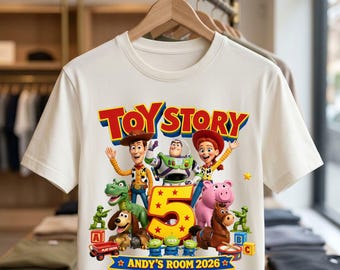 Toy Story 5 Shirt | Woody Buzz Lightyear Apparel | Kids Adults Tee