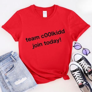 Team c00lkidd Roblox Gamer T-Shirt: Forsaken Hacker Apparel