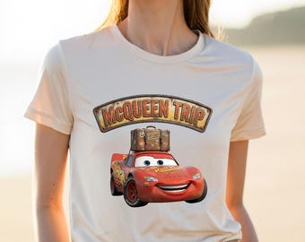 Lightning McQueen Trip Shirt | Family Vacation Car Tee | Travel Matching Outfit