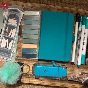 Teal Bücherwurm Bundle