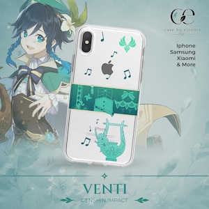 Genshin Impact Venti Essence Phone Case for Iphone Samsung Android