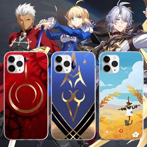 Honkai Star Rail Mobile Phone Case, HSR, Phainon, Saber, Archer, Castorice, Mydei, Tribbie, The Herta, Acheron