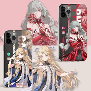 Wuthering Waves Mobile Phone Case, HSR, Phrolova, Cartethyia, Zani, Cantarella, Phoebe, Camellya, Carlotta, Jinhsi