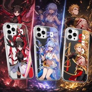 Etui na telefon z postacią Honkai Star Rail: projekt HSR Anime na iPhone'a, Androida i Samsunga